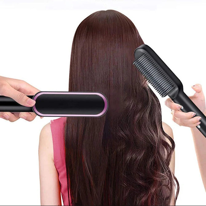 Sublime Lisse - La brosse chauffante qui dompte chaque mèche